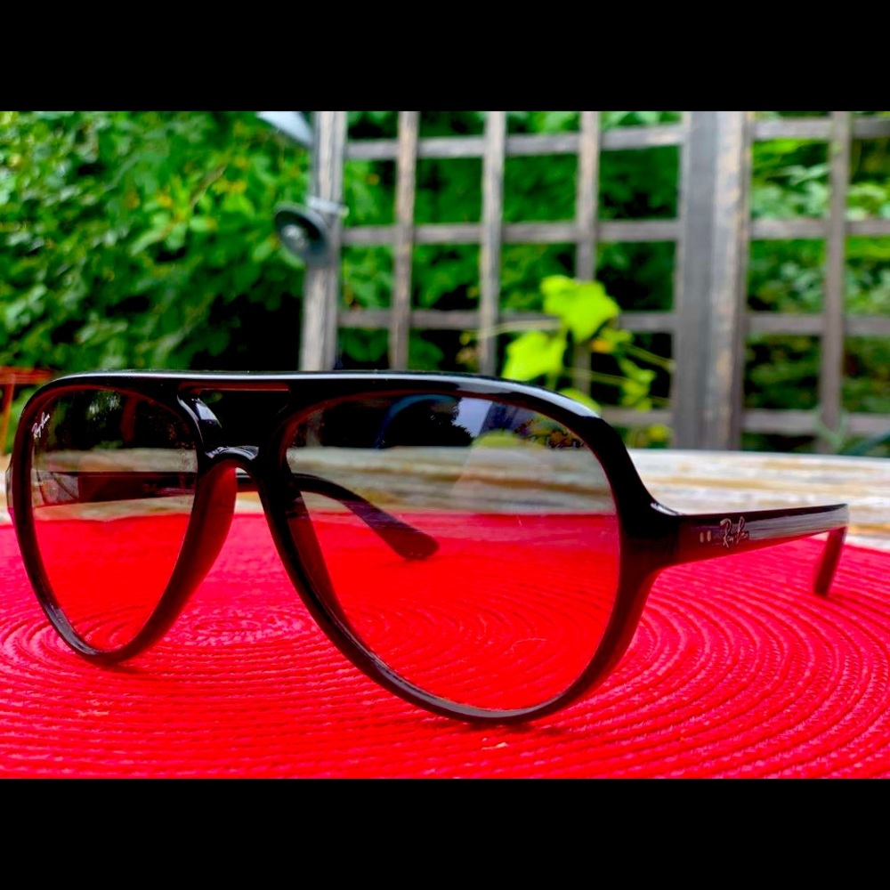 Ray-Ban Sunglasses Cats 5000 Classic Unisex Black Frame